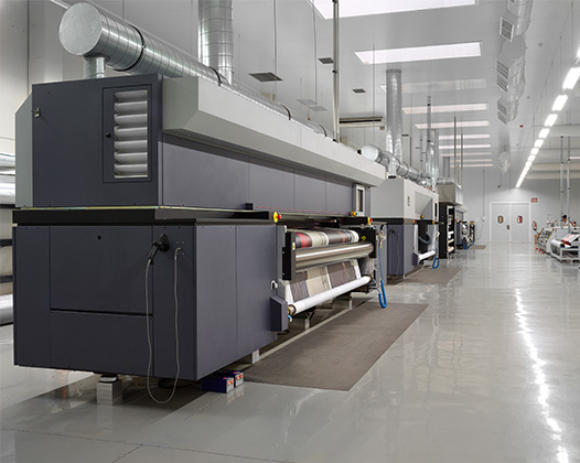 Kendu's large format printing machines