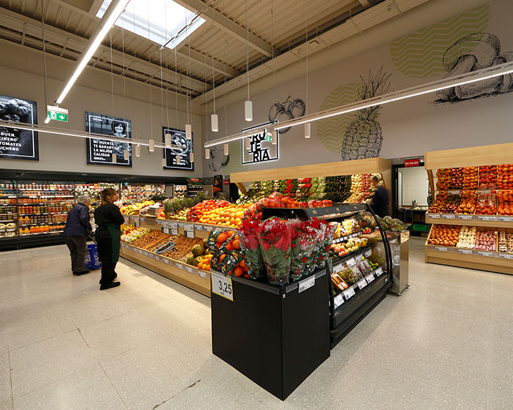 Fruit section lightboxes