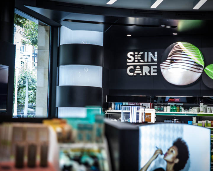 Skin Care section circle lightbox